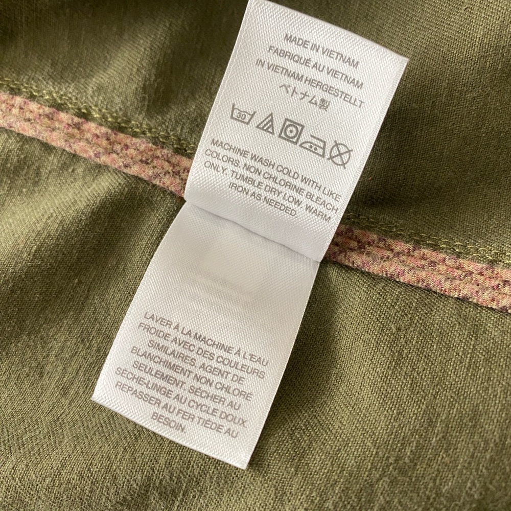 J.Crew Olive Jacket with Gold Zipper - Picture 9 of 14